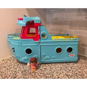Fisher Price Little People Travel Together Friendship Boat Playset Toy + 1 Girl